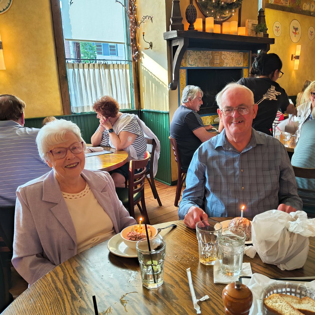 Thornton & Associates team members enjoying a company dinner event